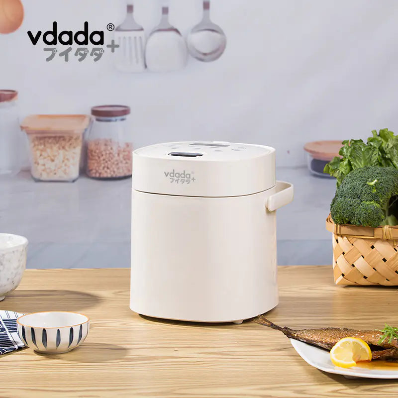 Imported Mini Rice Cooker for 1-3 People, 1.2L