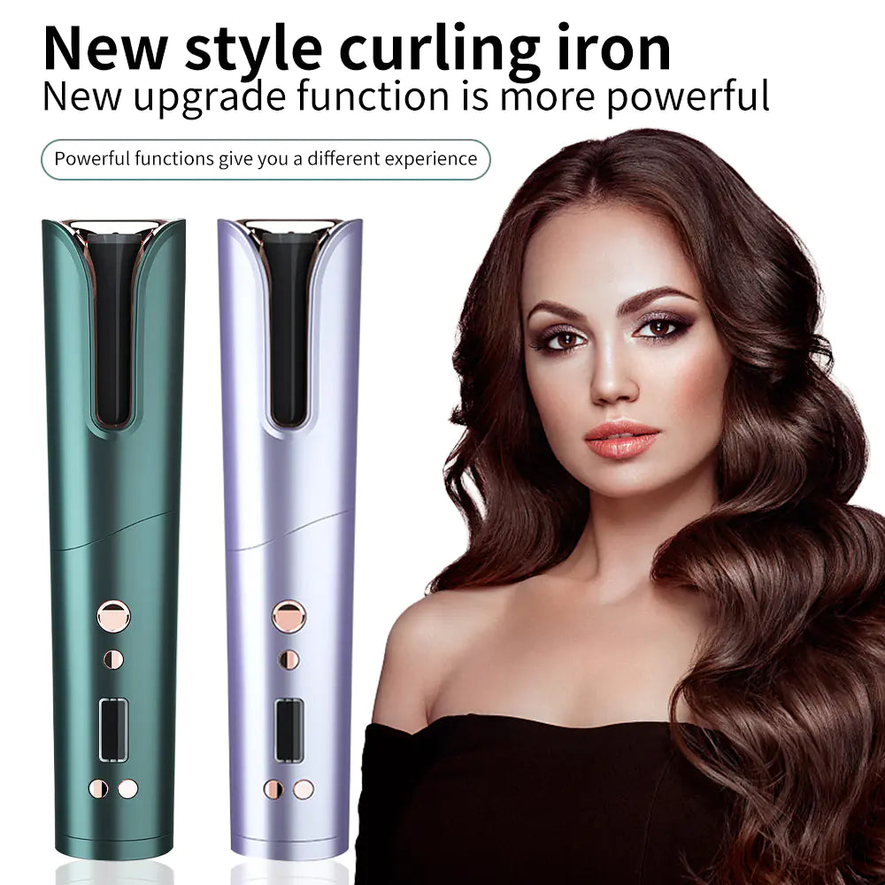 Portable Automatic Curler with Multi-Function Charging